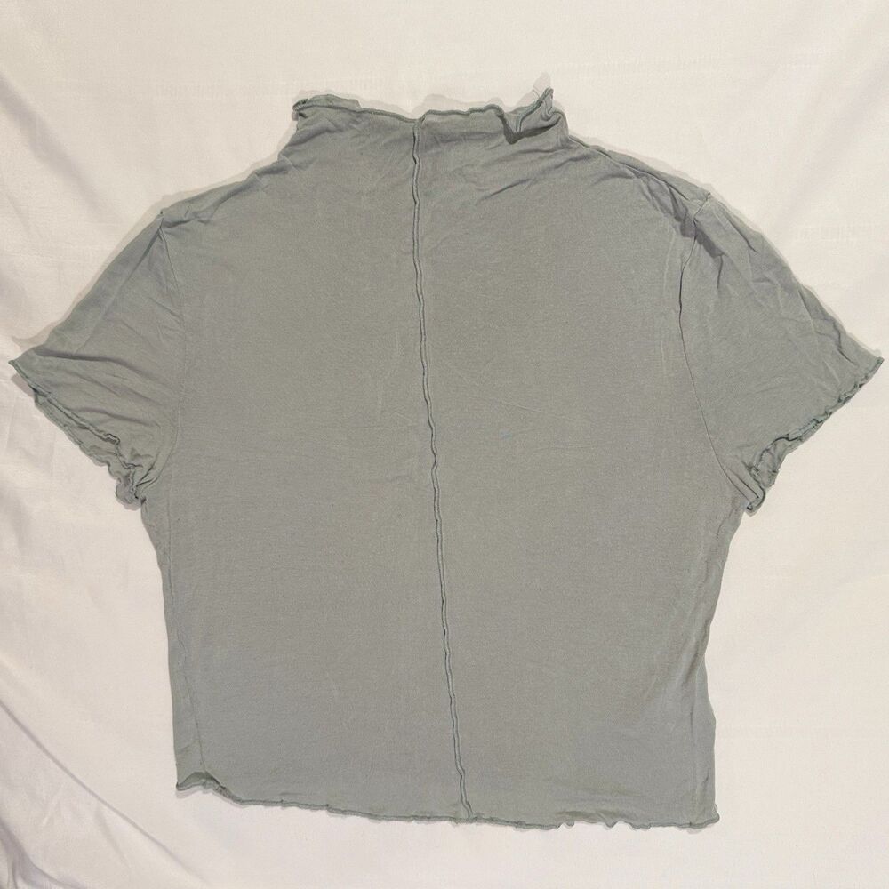 Divided By Hm TShirt Teal Women’s M Viscose Stretchy Lightweight Layering Cowl